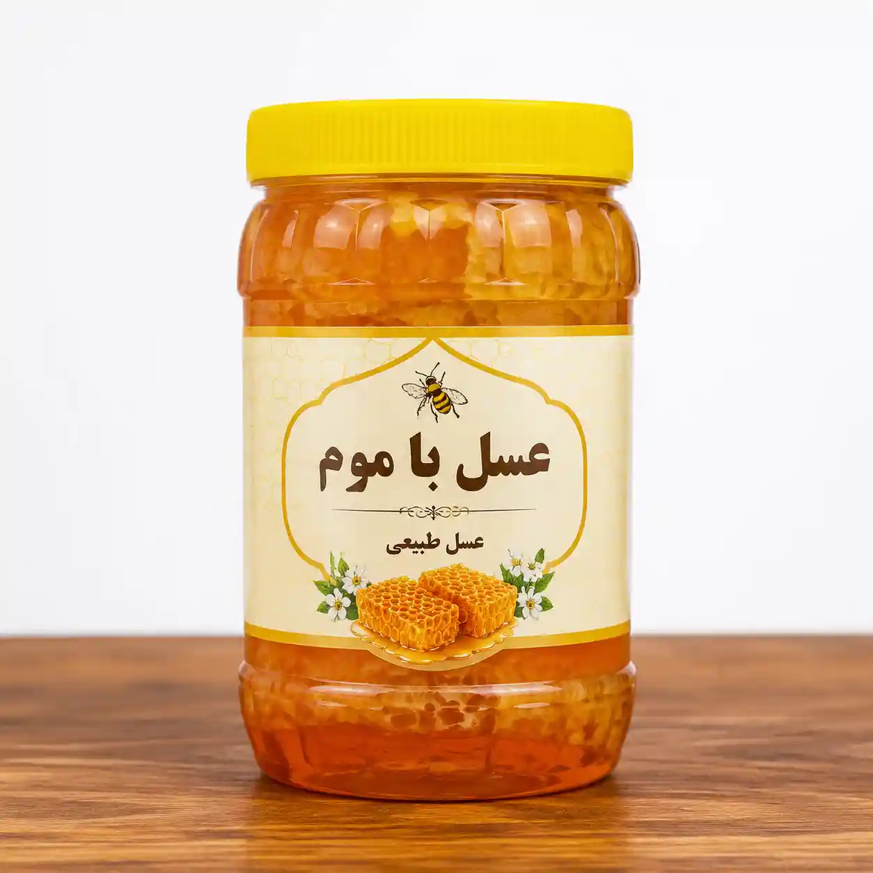 عسل با موم